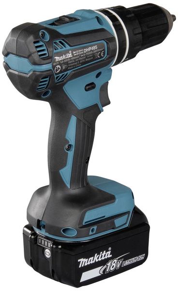 Produktbild: Makita DHP485RTJ 2-Gang-Akku-Schlagbohrschrauber inkl. 2. Akku, inkl. Ladeger&auml;t, inkl. Koffer