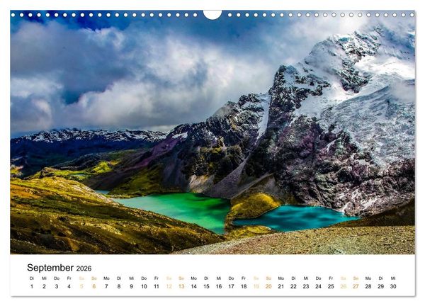 Produktbild: Qhapaq &Ntilde;an - die K&ouml;nigsstrasse der Anden (Wandkalender 2026 DIN A3 quer), CALVENDO Monatskalender