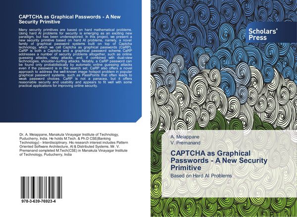 Produktbild: CAPTCHA as Graphical Passwords - A New Security Primitive