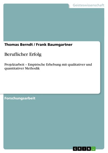 Produktbild: Beruflicher Erfolg