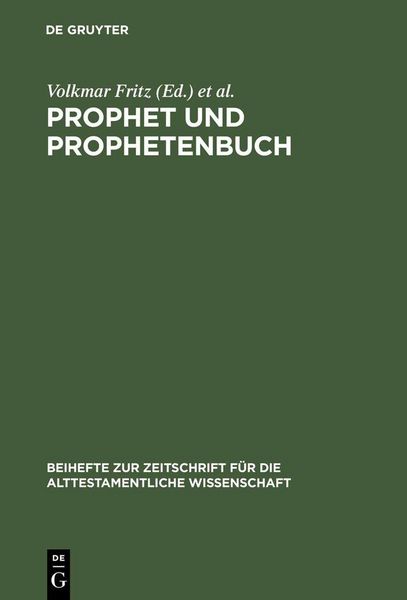 Produktbild: Prophet und Prophetenbuch