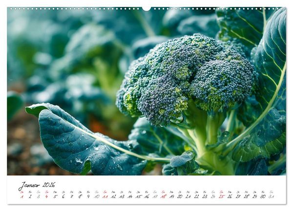 Produktbild: Gem&uuml;segarten - Gem&uuml;se aus dem eigenen Garten (Wandkalender 2026 DIN A2 quer), CALVENDO Monatskalender