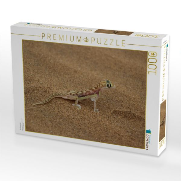 Produktbild: CALVENDO Puzzle W&uuml;stengecko | 1000 Teile Lege-Gr&ouml;&szlig;e 64x48cm Foto-Puzzle f&uuml;r gl&uuml;ckliche Stunden