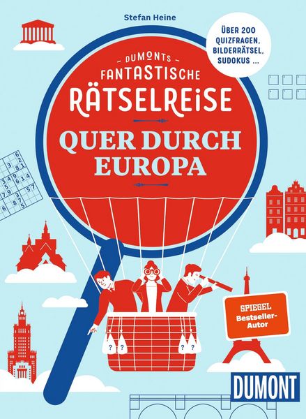 Produktbild: DUMONTs Fantastische R&auml;tselreise Quer durch Europa