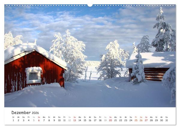 Produktbild: Schwedische Sehnsuchtsorte (Wandkalender 2026 DIN A2 quer), CALVENDO Monatskalender