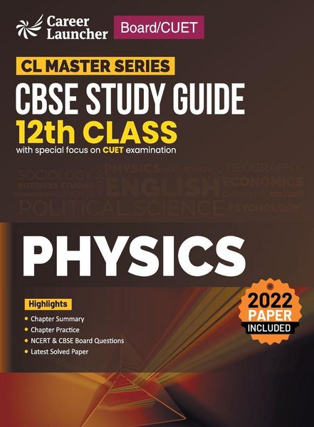 Produktbild: Board+CUET 2023 CL Master Series - CBSE Study Guide - Class 12 - Physics