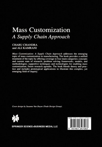 Produktbild: Mass Customization