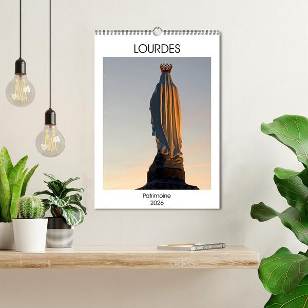 Produktbild: LOURDES Patrimoine (Calendrier mural 2026 DIN A3 horizontal), CALVENDO calendrier mensuel
