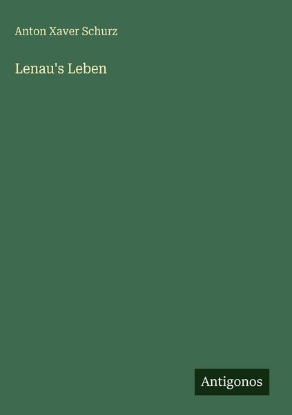 Produktbild: Lenau's Leben