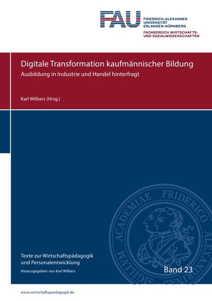 Produktbild: Digitale Transformation kaufm&auml;nnischer Bildung