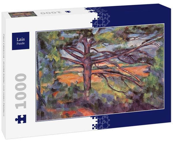 Produktbild: Lais Puzzle Paul C&eacute;zanne - Gro&szlig;e Kiefer mit roten Feldern 1000 Teile