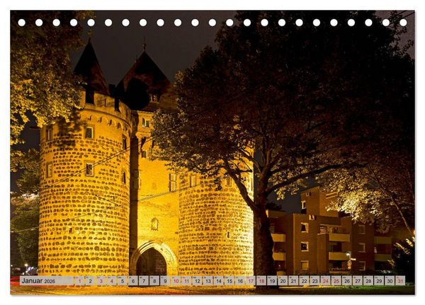 Produktbild: Hansestadt Neuss (Tischkalender 2026 DIN A5 quer), CALVENDO Monatskalender
