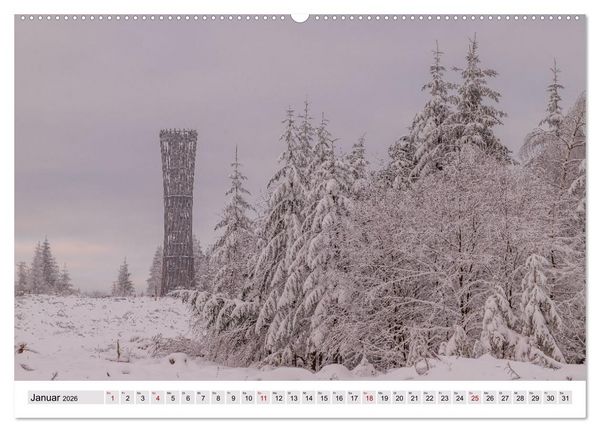 Produktbild: Sauerland - Land der tausend Berge (hochwertiger Premium Wandkalender 2026 DIN A2 quer), Kunstdruck in Hochglanz