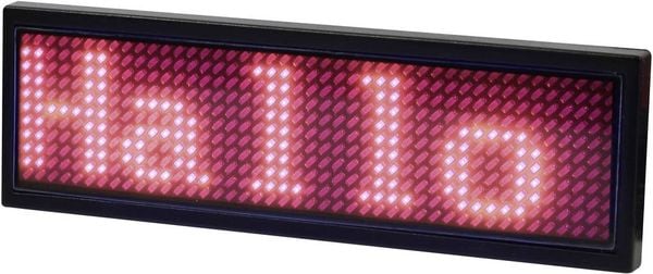 Produktbild: Allnet LED-Namensschild