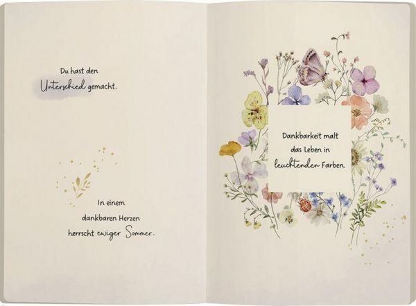 Produktbild: Geschenkbuch - Danke von Herzen