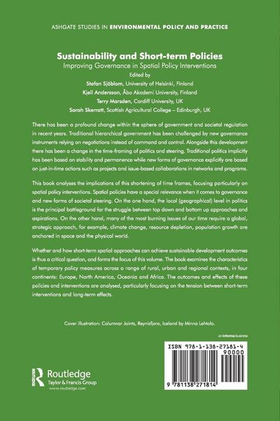 Produktbild: Sustainability and Short-term Policies