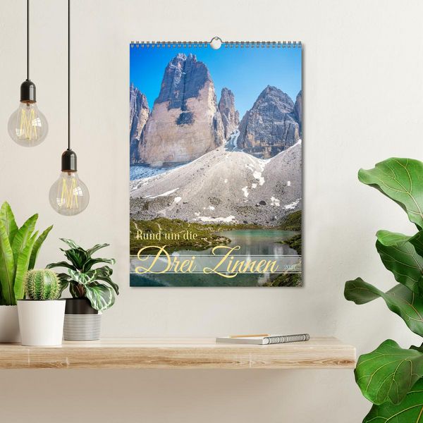 Produktbild: Rund um die... Drei Zinnen (Wandkalender 2027 DIN A3 hoch), CALVENDO Monatskalender