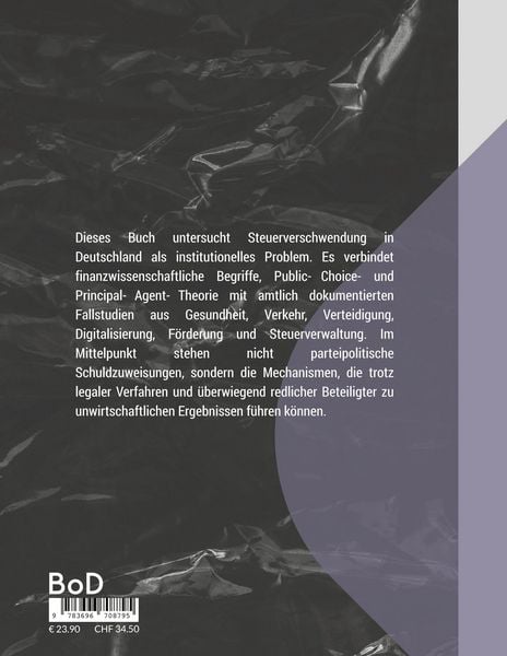Produktbild: Die W&ouml;lfe teilen die Beute, Steuerverschwendung in Deutschland!