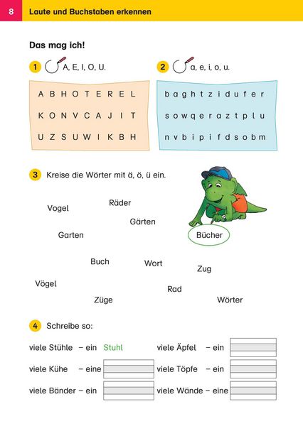 Produktbild: Klett Mein drachenstarkes Grundschulbuch 1.+ 2. Klasse