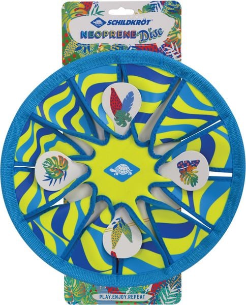 Produktbild: Schildkr&ouml;t 970352 - Neopren Disc, Frisbee, 1 St&uuml;ck sortiert