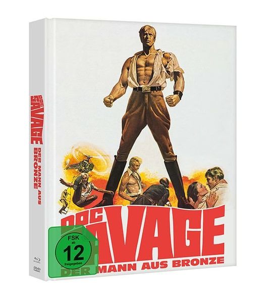 Produktbild: Doc Savage - Der Mann aus Bronze - Mediabook (Blu-ray+DVD)