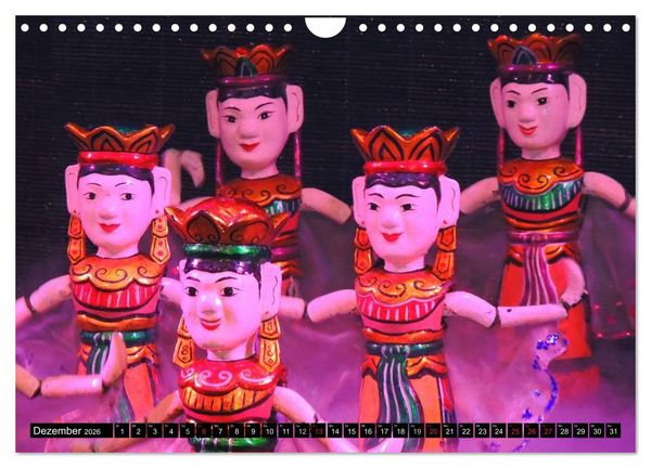 Produktbild: Vielseitiges Vietnam (Wandkalender 2026 DIN A4 quer), CALVENDO Monatskalender