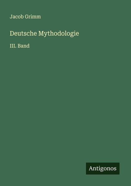 Produktbild: Deutsche Mythodologie