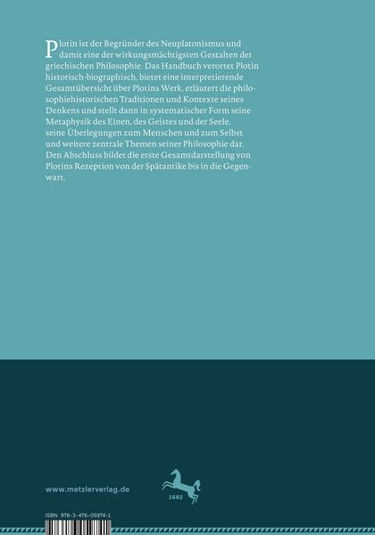 Produktbild: Plotin-Handbuch