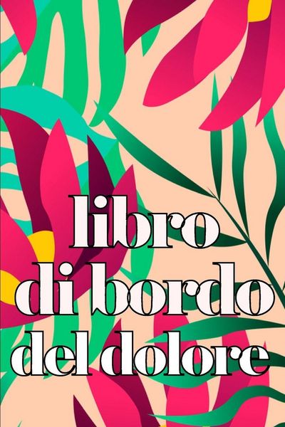 Produktbild: Libro di bordo del dolore