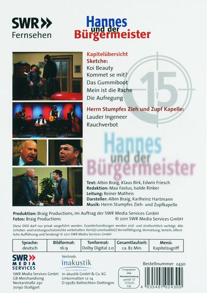 Produktbild: Hannes und der B&uuml;rgermeister - Teil 15