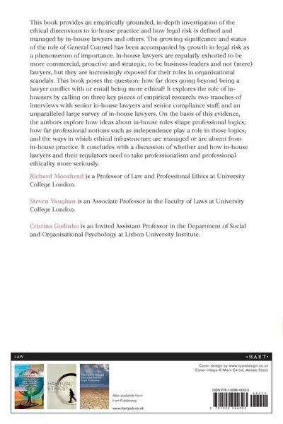Produktbild: In-House Lawyers' Ethics