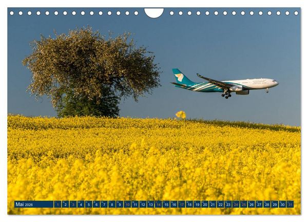 Produktbild: Faszination Fliegerei (Wandkalender 2026 DIN A4 quer), CALVENDO Monatskalender