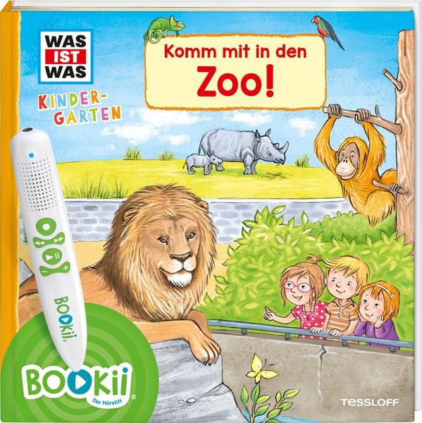 BOOKii WAS IST WAS Kindergarten Komm mit in den Zoo, Gebundene Ausgabe von Benjamin Schreuder, Tessloff Verlag Ragnar Tessloff GmbH & Co. KG,