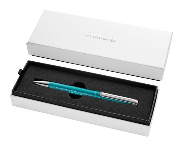 Produktbild: Pelikan Kugelschreiber Pura&reg; K40 mit G25 Geschenk-Etui, in T&uuml;rkis