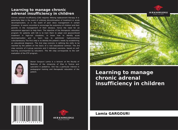 Produktbild: Learning to manage chronic adrenal insufficiency in children