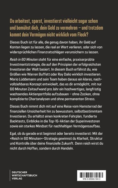 Produktbild: Reich in 60 Minuten