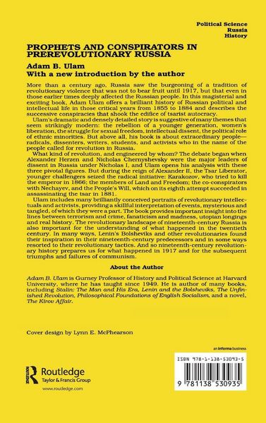 Produktbild: Prophets and Conspirators in Prerevolutionary Russia