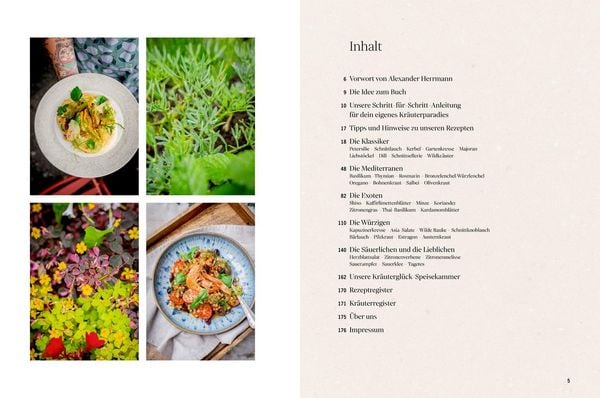 Produktbild: Unsere kreative Kr&auml;uterk&uuml;che