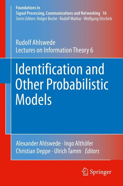 Produktbild: Identification and Other Probabilistic Models