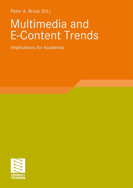 Produktbild: Multimedia and E-Content Trends