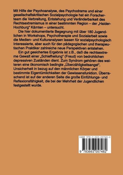 Produktbild: Sozialpsychologie des Rechtsextremismus