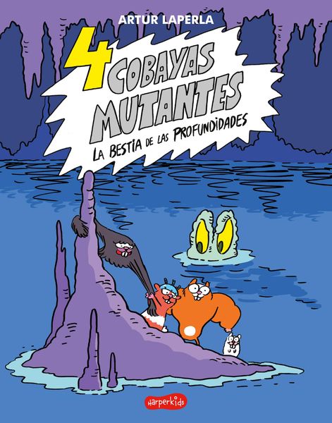 Produktbild: 4 cobayas mutantes. La bestia de las profundidades