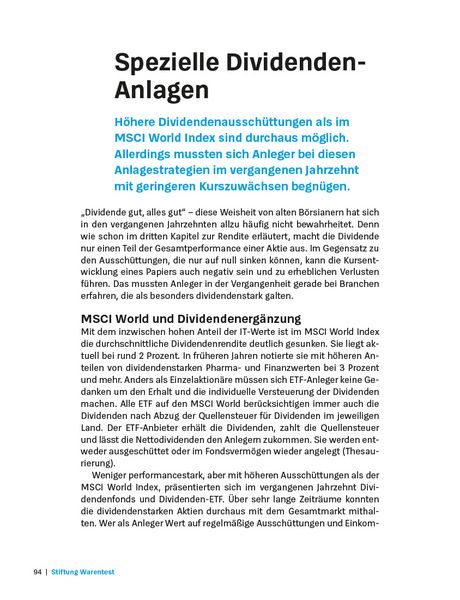 Produktbild: Die Dividenden-Strategie