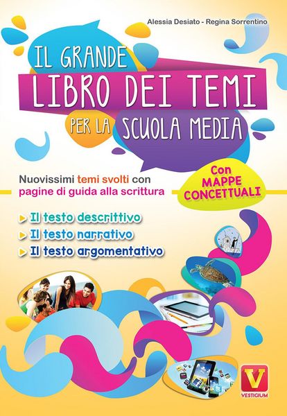 Produktbild: Il grande libro dei temi per la Scuola media. Nuovissimi temi svolti con pagine di guida alla scrittura