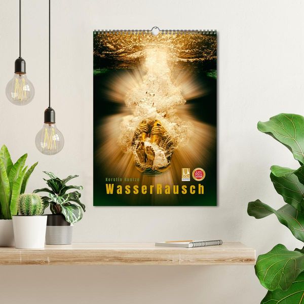 Produktbild: WasserRausch (Wandkalender 2026 DIN A3 hoch), CALVENDO Monatskalender