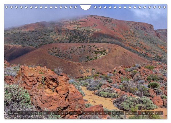 Produktbild: Vulkaninsel im Atlantik, Teneriffa (Wandkalender 2026 DIN A4 quer), CALVENDO Monatskalender