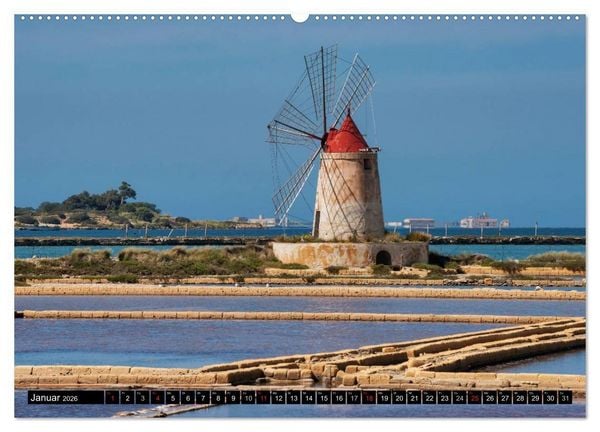 Produktbild: Sizilien - Perle im Mittelmeer (hochwertiger Premium Wandkalender 2026 DIN A2 quer), Kunstdruck in Hochglanz