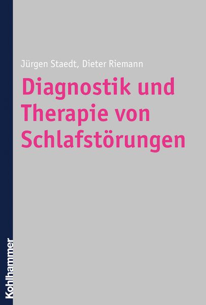 Produktbild: Diagnostik und Therapie von Schlafst&ouml;rungen