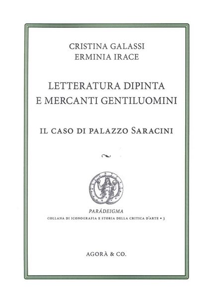Produktbild: Letteratura dipinta e mercanti gentiluomini. Il caso di Palazzo Saracini