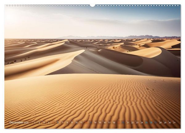 Produktbild: Sandd&uuml;nen In der W&uuml;ste und am Meer (hochwertiger Premium Wandkalender 2026 DIN A2 quer), Kunstdruck in Hochglanz